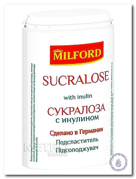 Мілфорд цукрозамінник: рідкий, таблетки, відгуки, склад, шкоду і користь