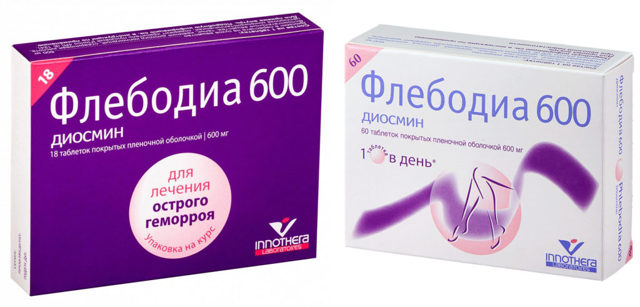 Флебодіа 600 (таблетки) при варикозі - інструкція із застосування, відгуки, аналоги, форма випуску, побічні дії, протипоказання, ціна