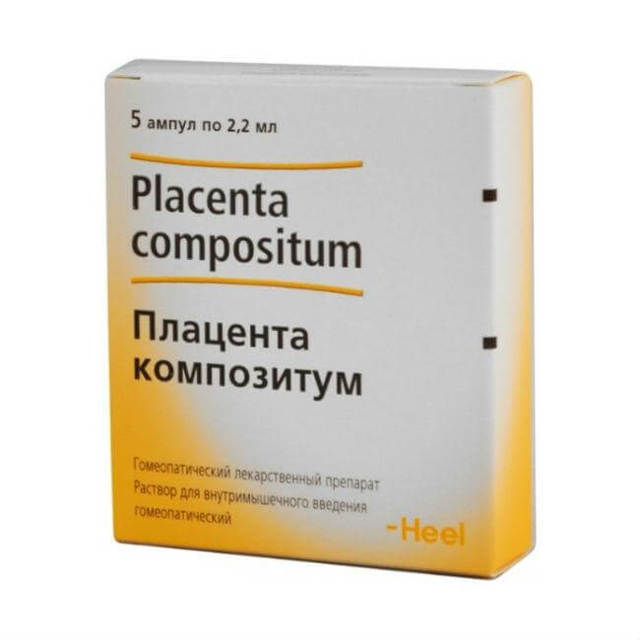 Інструкція по застосуванню препарату плацента композитум