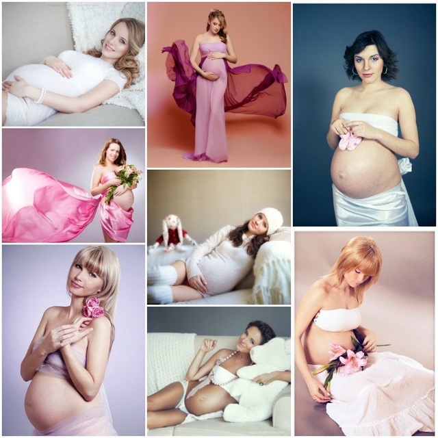 Модные идеи для фотосессии беременных
