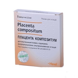 Инструкция по применению препарата плацента композитум